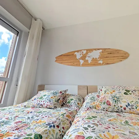 公寓 En La Playa De Somo. 擞莫