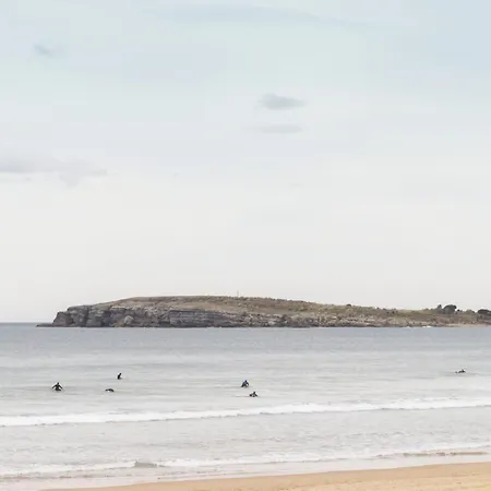 En La Playa De Somo. 公寓