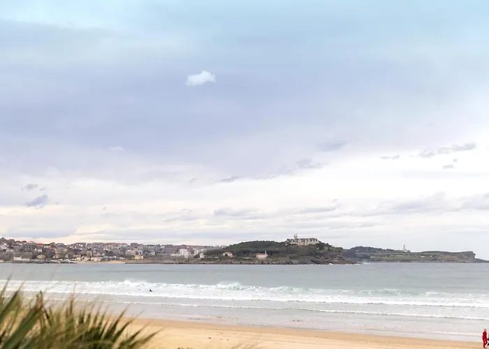 En La Playa De Somo. *